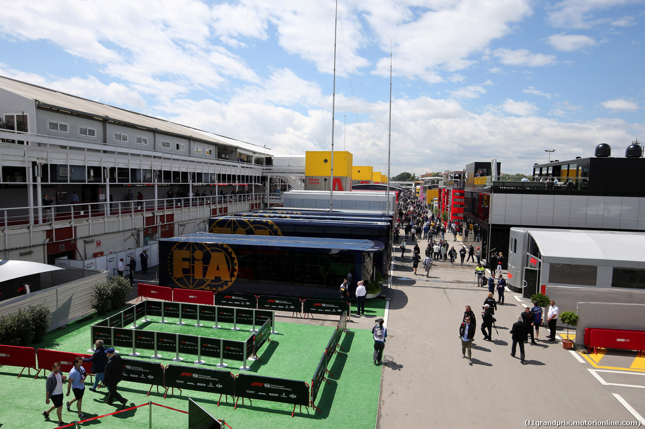 GP SPAGNA, 13.05.2018 - The paddock