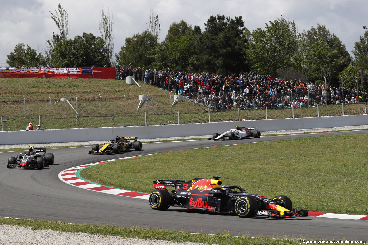 GP SPAGNA, 13.05.2018 - Gara, Daniel Ricciardo (AUS) Red Bull Racing RB14