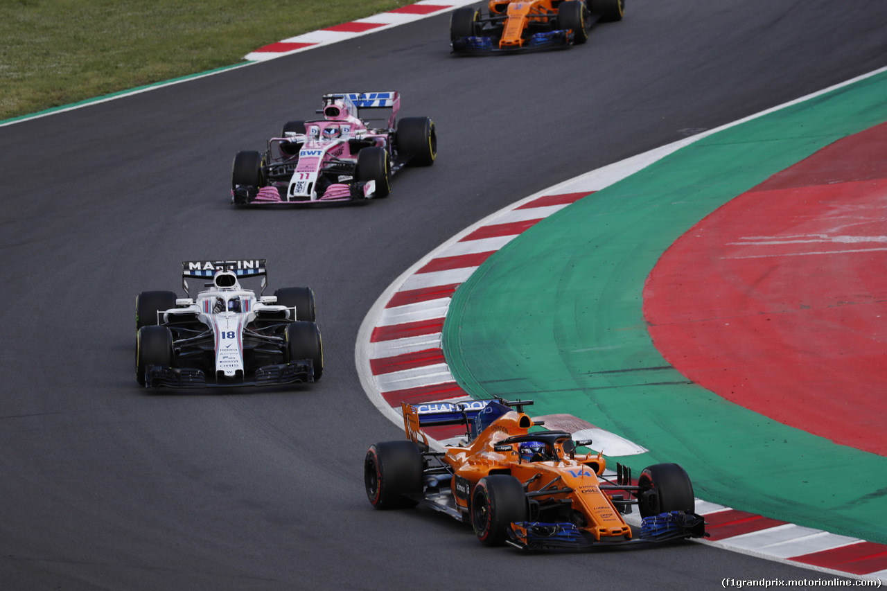 GP SPAGNA, 13.05.2018 - Gara, Fernando Alonso (ESP) McLaren MCL33
