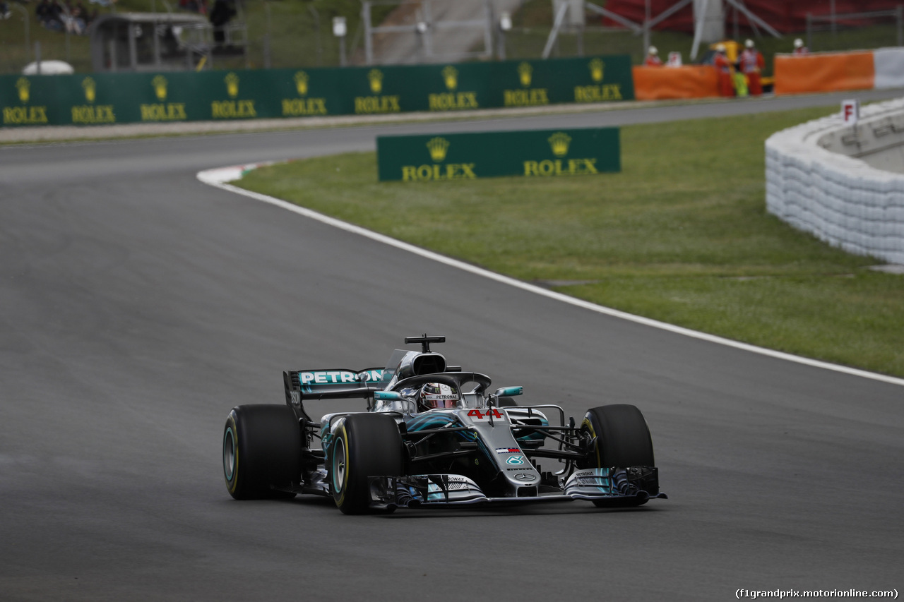 GP SPAGNA, 13.05.2018 - Gara, Lewis Hamilton (GBR) Mercedes AMG F1 W09