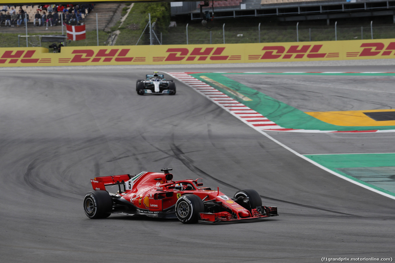 GP SPAGNA, 13.05.2018 - Gara, Sebastian Vettel (GER) Ferrari SF71H