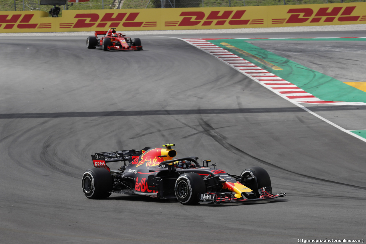 GP SPAGNA, 13.05.2018 - Gara, Max Verstappen (NED) Red Bull Racing RB14