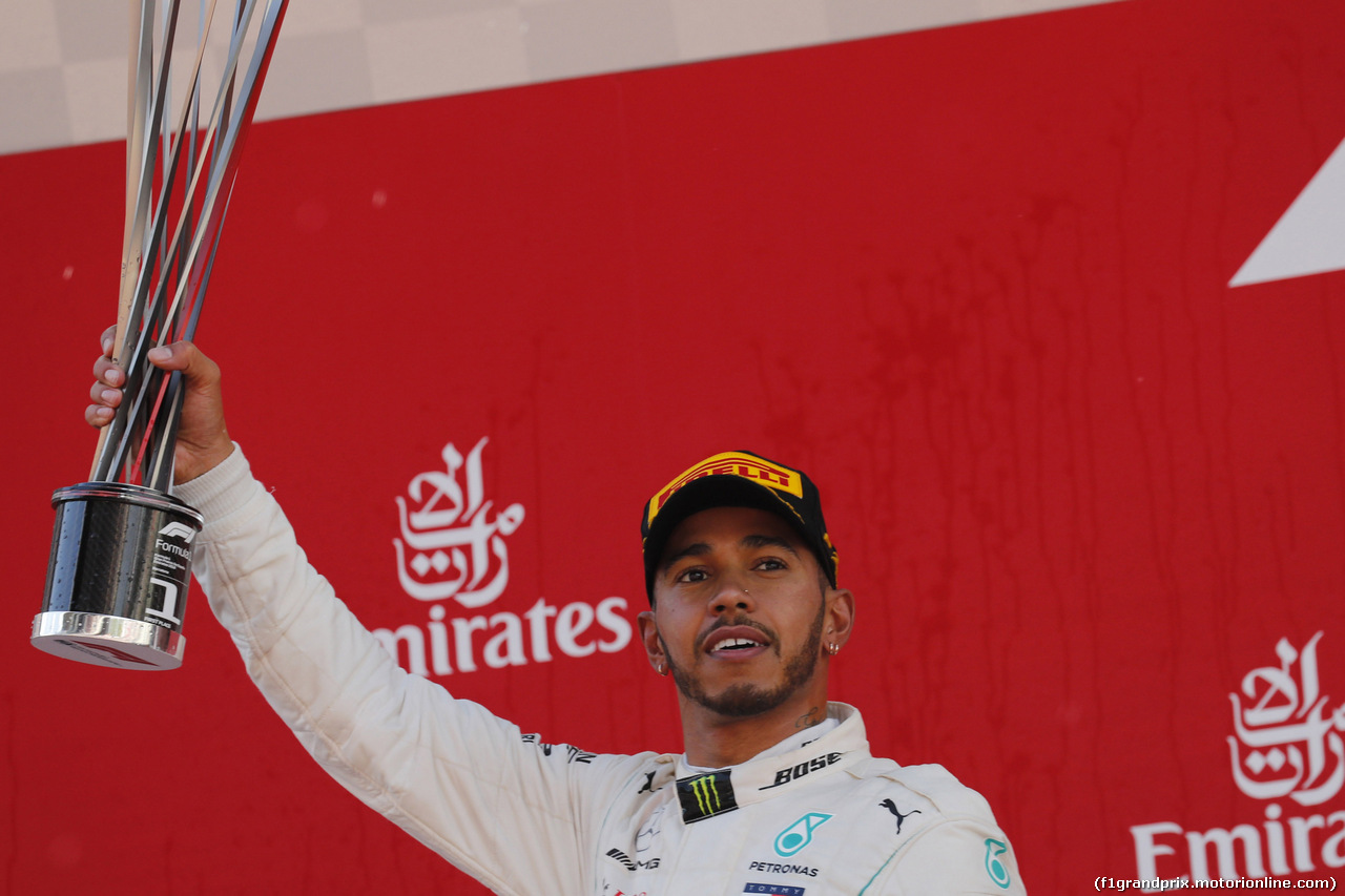 GP SPAGNA, 13.05.2018 - Gara, Lewis Hamilton (GBR) Mercedes AMG F1 W09  vincitore