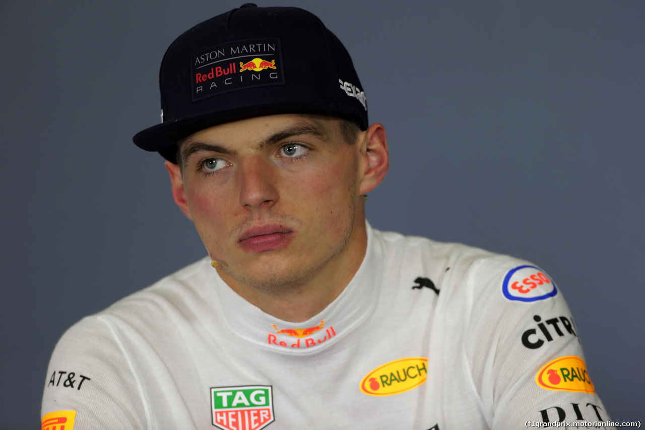 GP SPAGNA, 13.05.2018 - Gara, Conferenza Stampa, Max Verstappen (NED) Red Bull Racing RB14