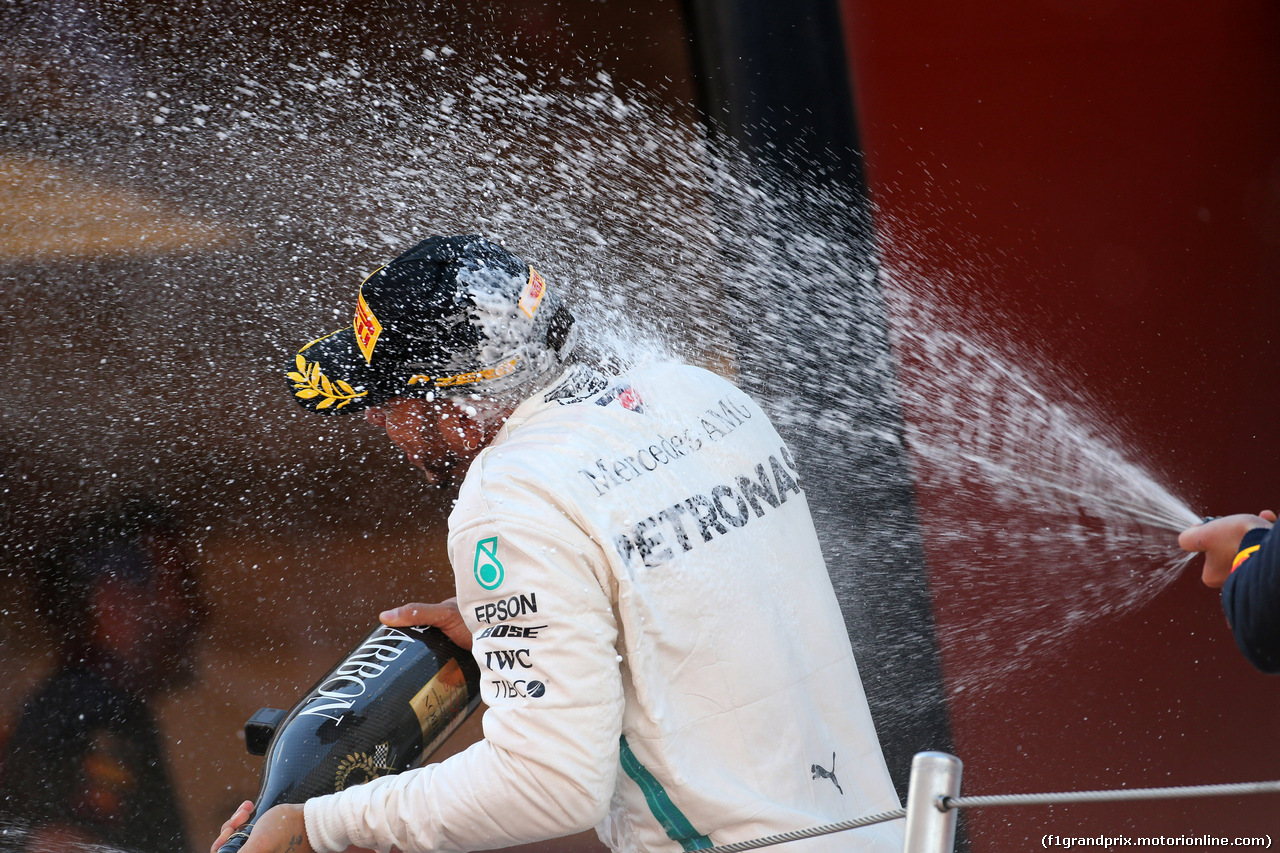 GP SPAGNA, 13.05.2018 - Gara, Lewis Hamilton (GBR) Mercedes AMG F1 W09 vincitore