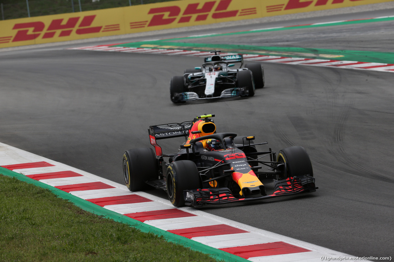 GP SPAGNA, 13.05.2018 - Gara, Max Verstappen (NED) Red Bull Racing RB14