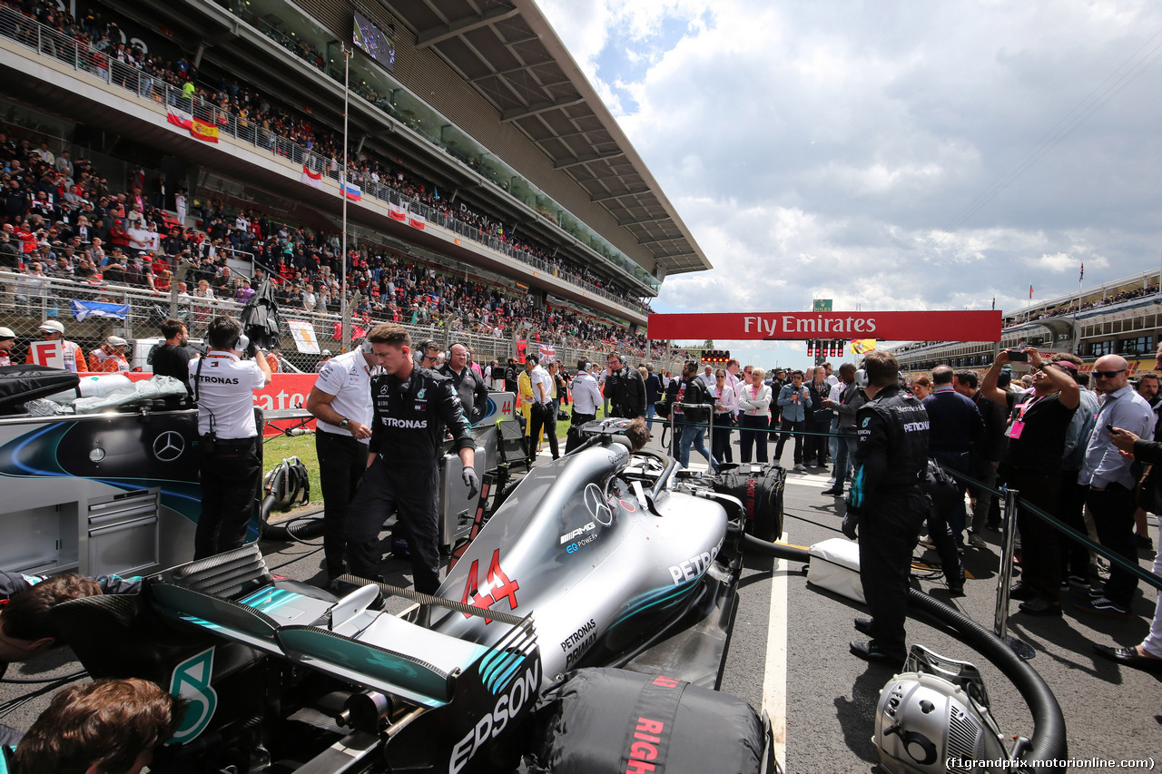 GP SPAGNA, 13.05.2018 - Gara, Lewis Hamilton (GBR) Mercedes AMG F1 W09