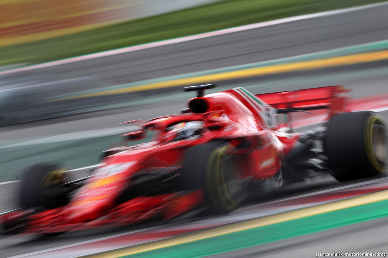 GP SPAGNA, 13.05.2018 - Gara, Sebastian Vettel (GER) Ferrari SF71H