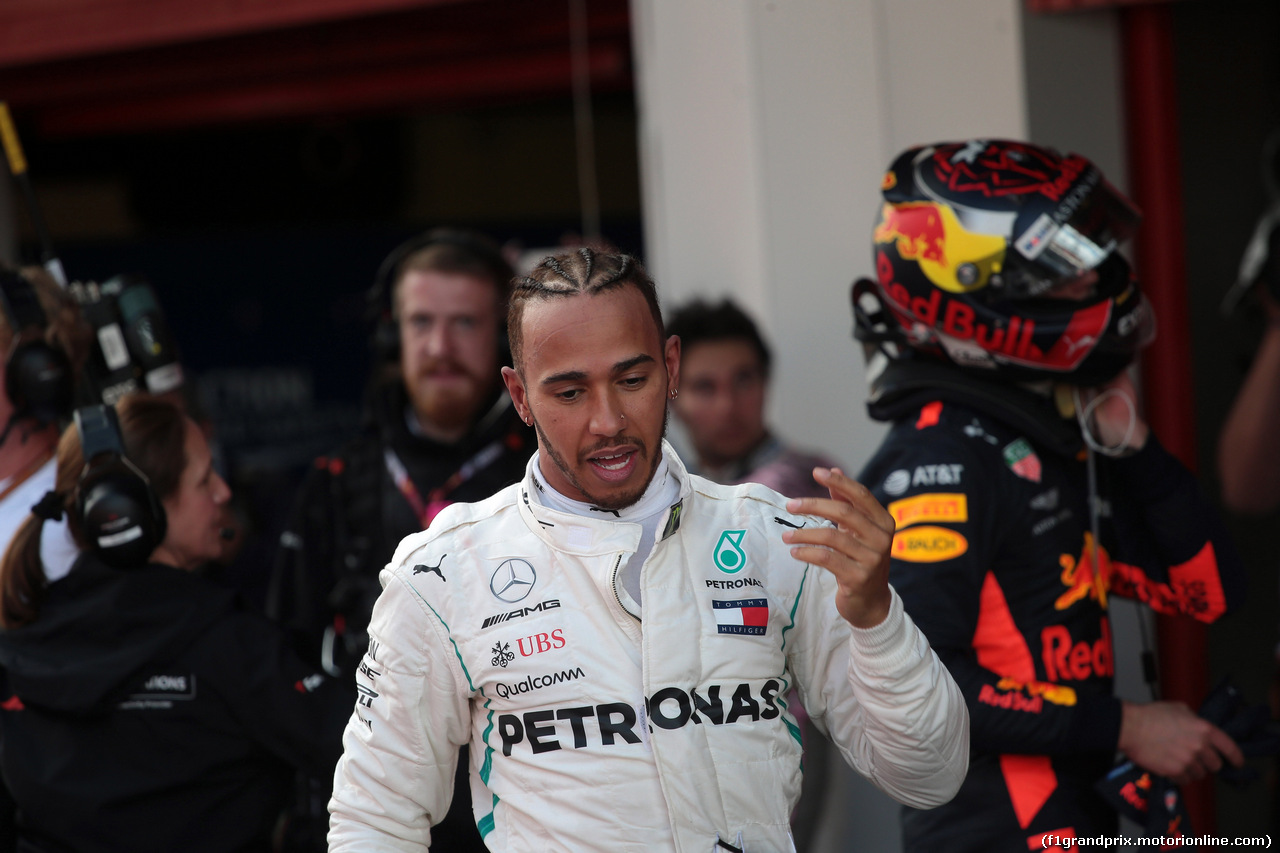 GP SPAGNA, 13.05.2018 - Gara, Lewis Hamilton (GBR) Mercedes AMG F1 W09 vincitore