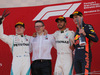 GP SPAGNA, 13.05.2018 - Gara, 1st place Lewis Hamilton (GBR) Mercedes AMG F1 W09, 2nd place Valtteri Bottas (FIN) Mercedes AMG F1 W09 e 3rd place Max Verstappen (NED) Red Bull Racing RB14
