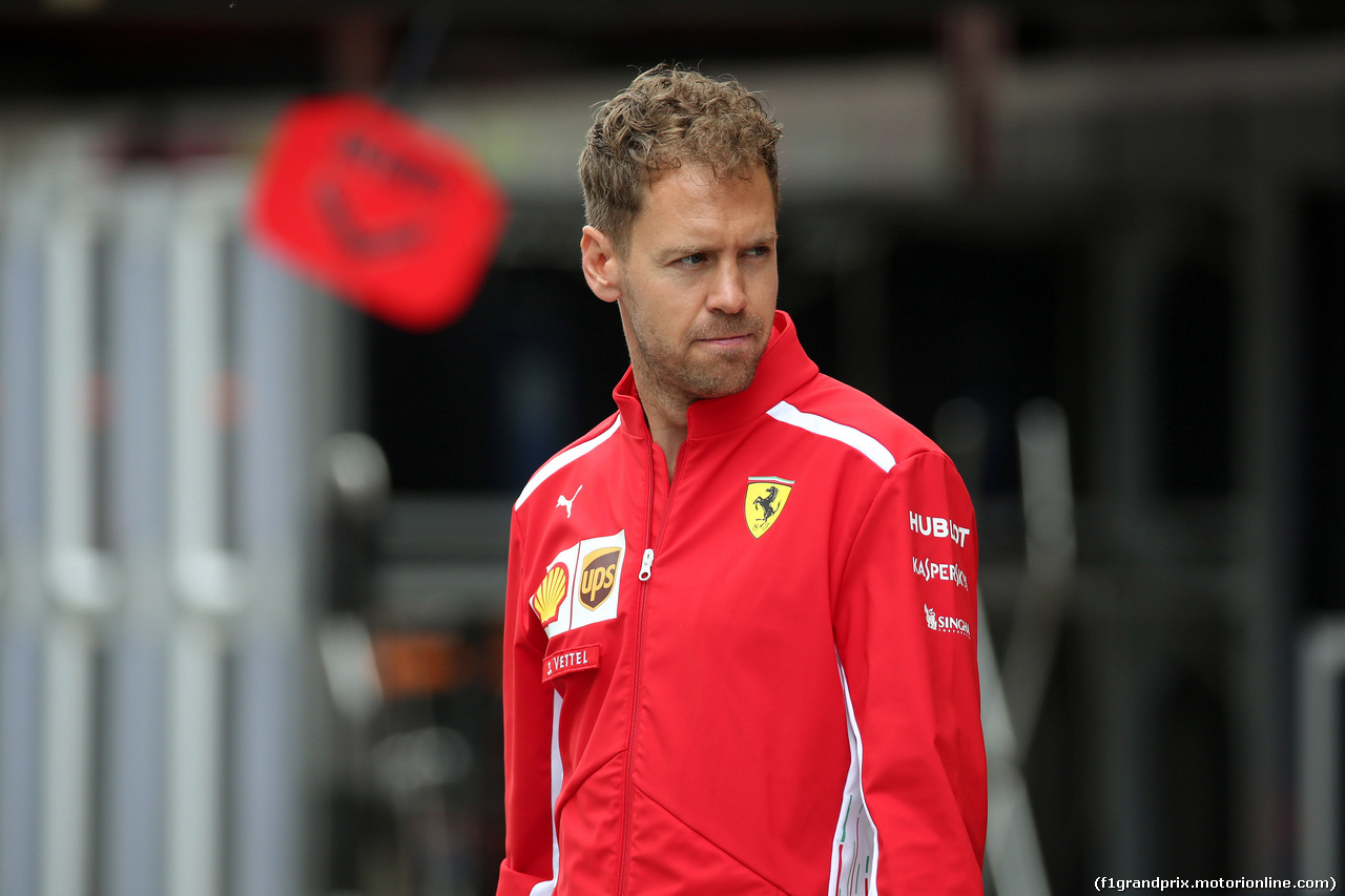 GP SPAGNA, 10.05.2018 - Sebastian Vettel (GER) Ferrari SF71H