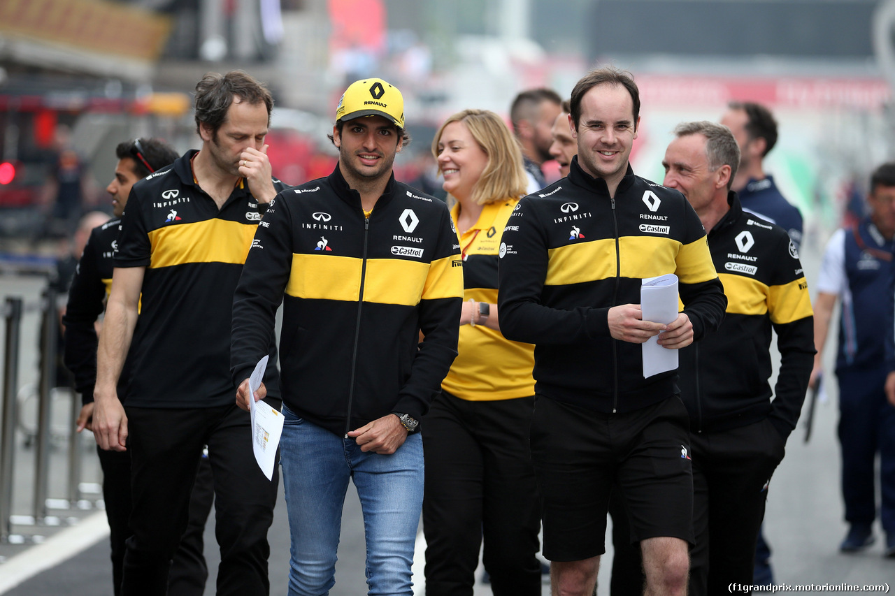 GP SPAGNA, 10.05.2018 - Carlos Sainz Jr (ESP) Renault Sport F1 Team RS18