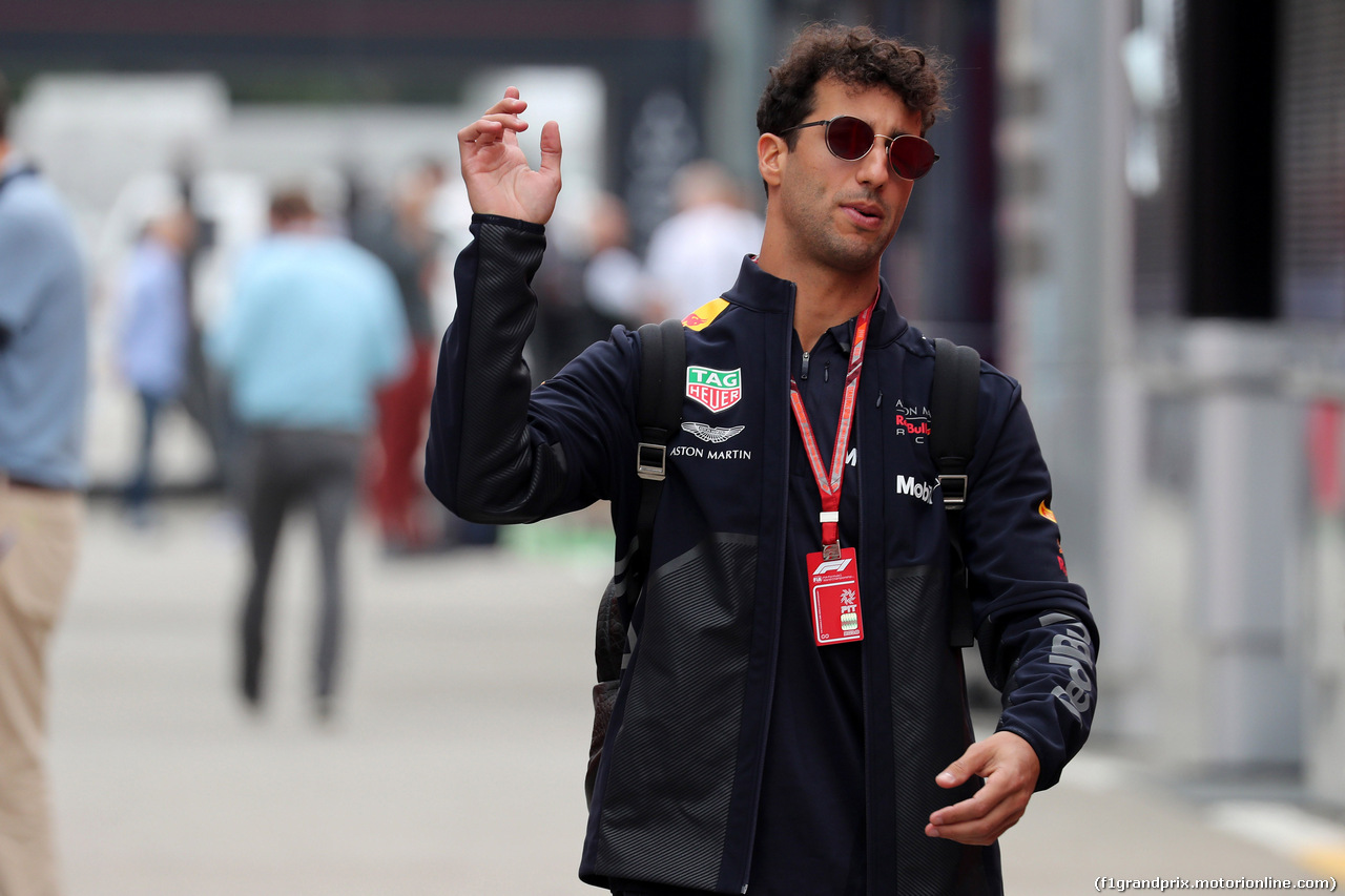 GP SPAGNA, 10.05.2018 - Daniel Ricciardo (AUS) Red Bull Racing RB14