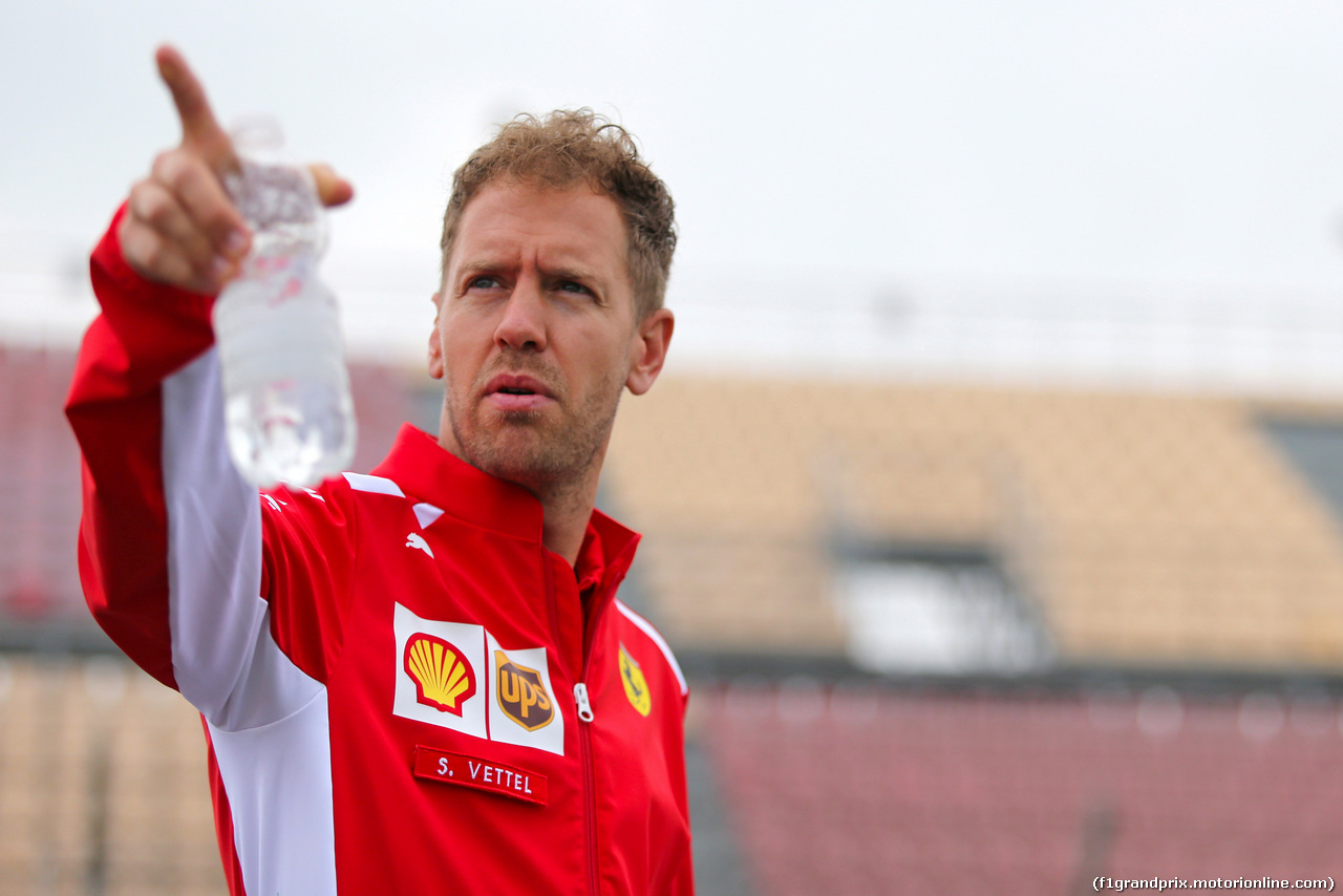 GP SPAGNA, 10.05.2018 - Sebastian Vettel (GER) Ferrari