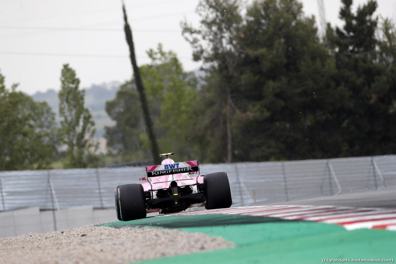 GP SPAGNA, 12.05.2018 - Prove Libere 3, Esteban Ocon (FRA) Sahara Force India F1 VJM11