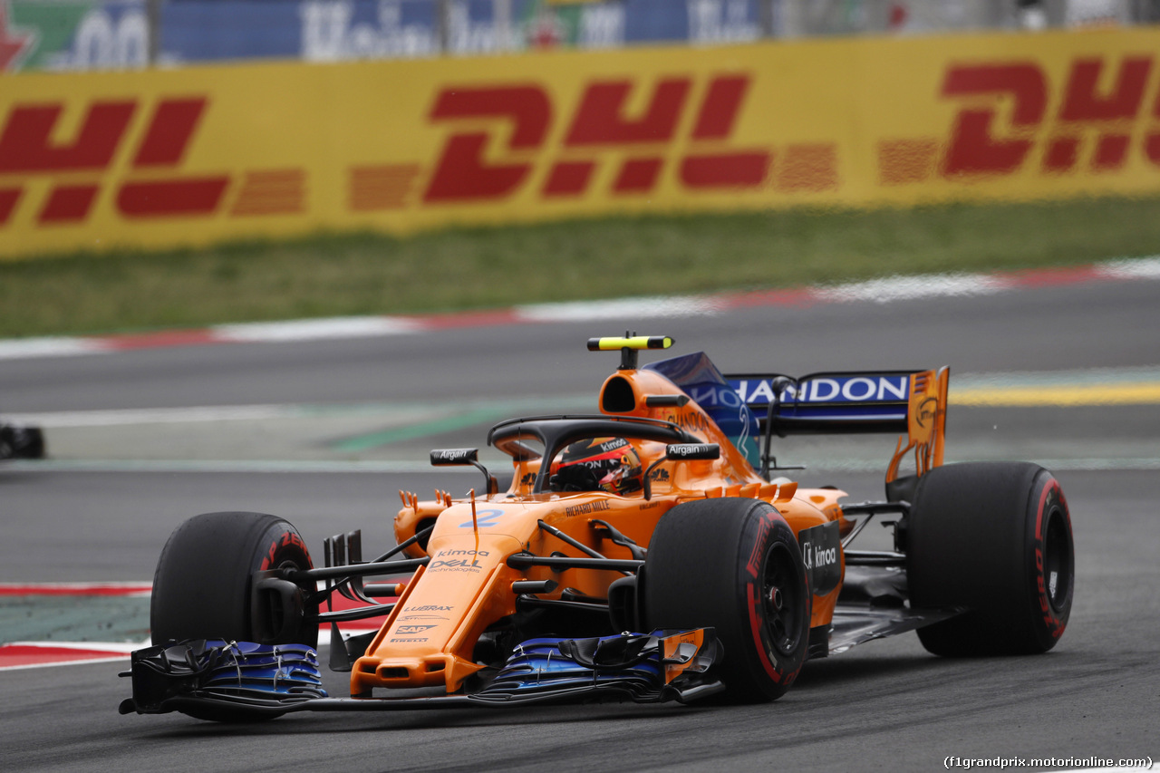 GP SPAGNA, 12.05.2018 - Prove Libere 3, Stoffel Vandoorne (BEL) McLaren MCL33