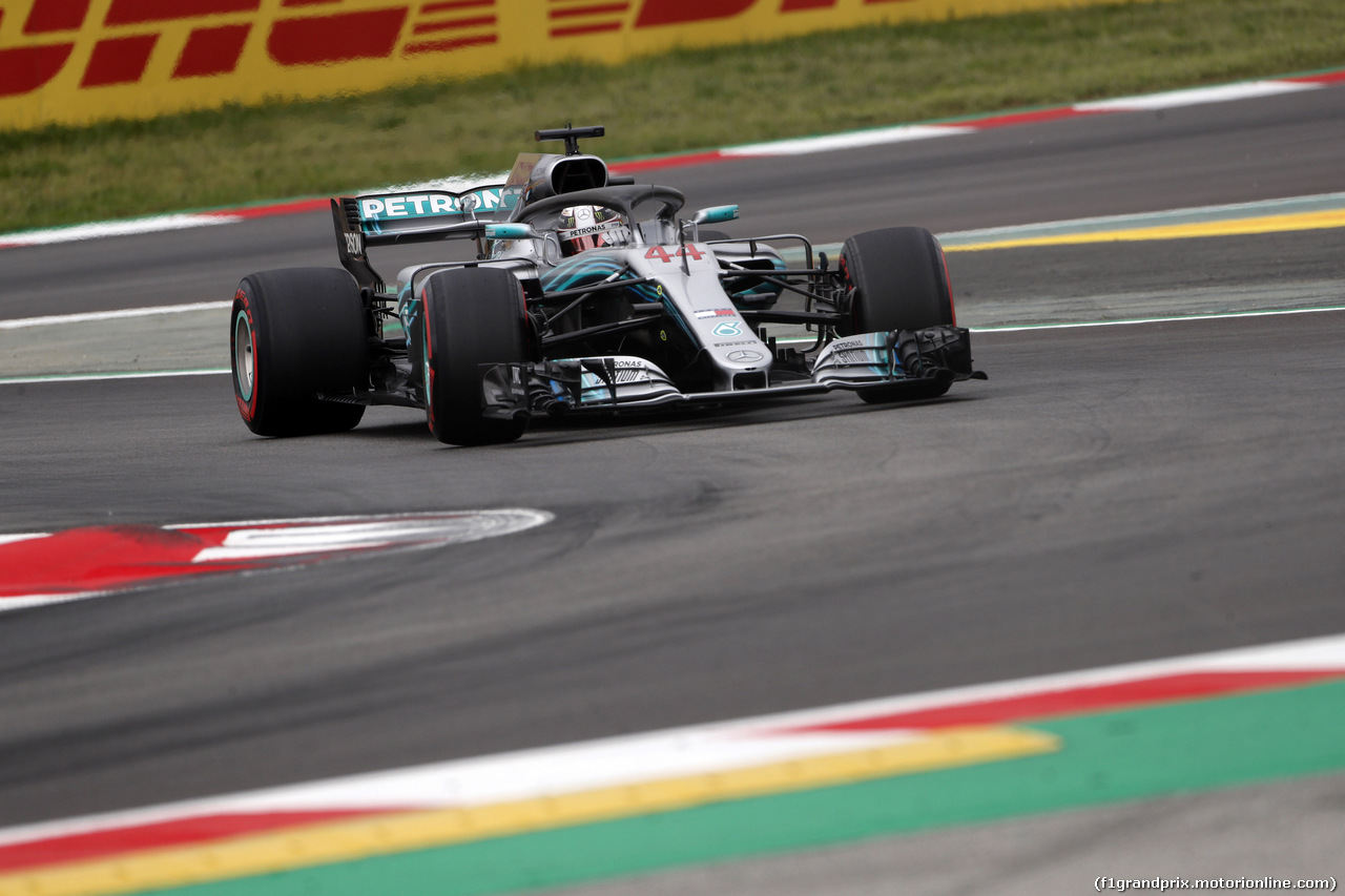 GP SPAGNA, 12.05.2018 - Prove Libere 3, Lewis Hamilton (GBR) Mercedes AMG F1 W09