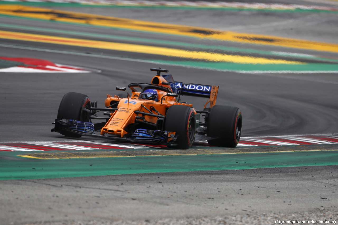 GP SPAGNA, 12.05.2018 - Prove Libere 3, Fernando Alonso (ESP) McLaren MCL33