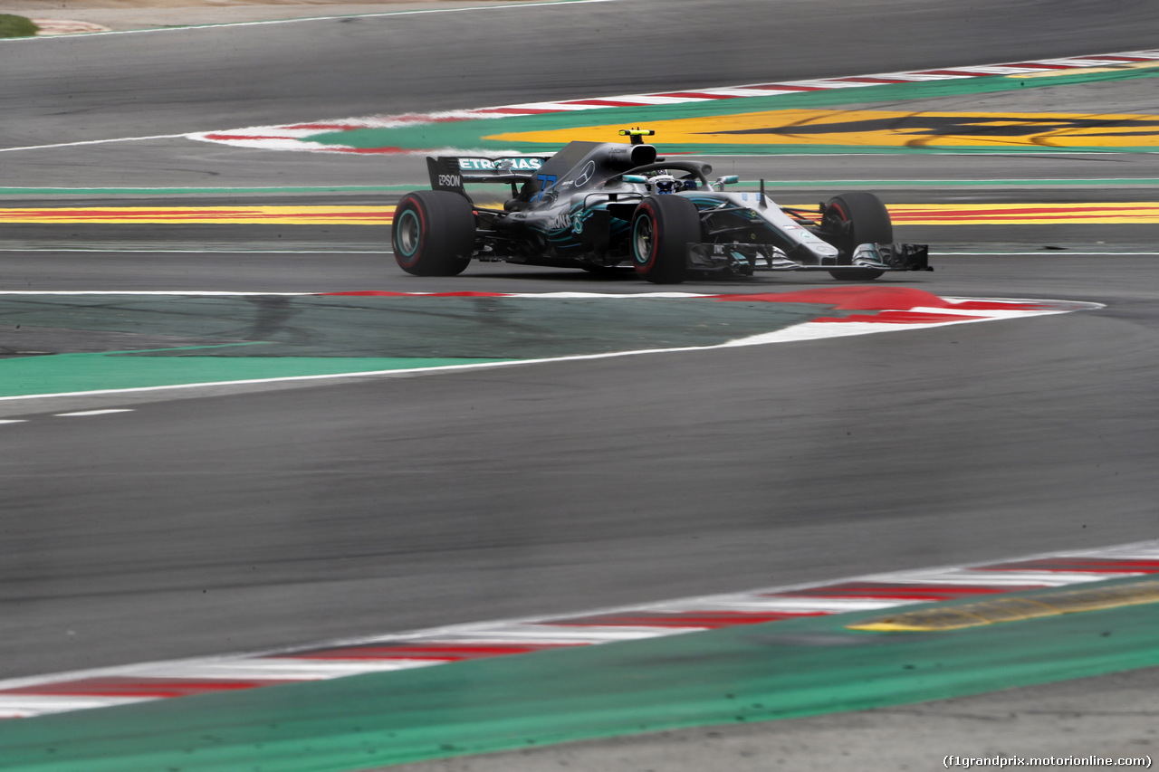 GP SPAGNA, 12.05.2018 - Prove Libere 3, Valtteri Bottas (FIN) Mercedes AMG F1 W09