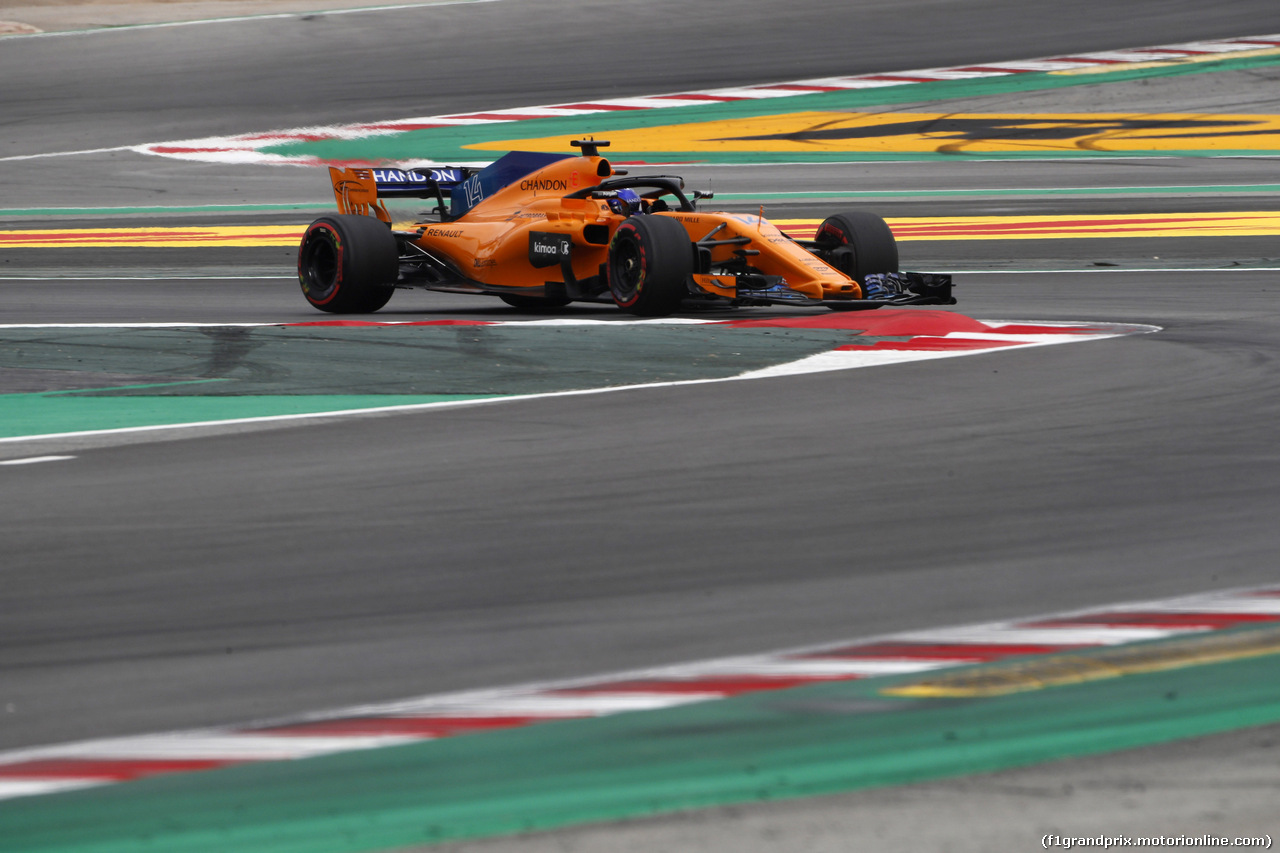 GP SPAGNA, 12.05.2018 - Prove Libere 3, Fernando Alonso (ESP) McLaren MCL33
