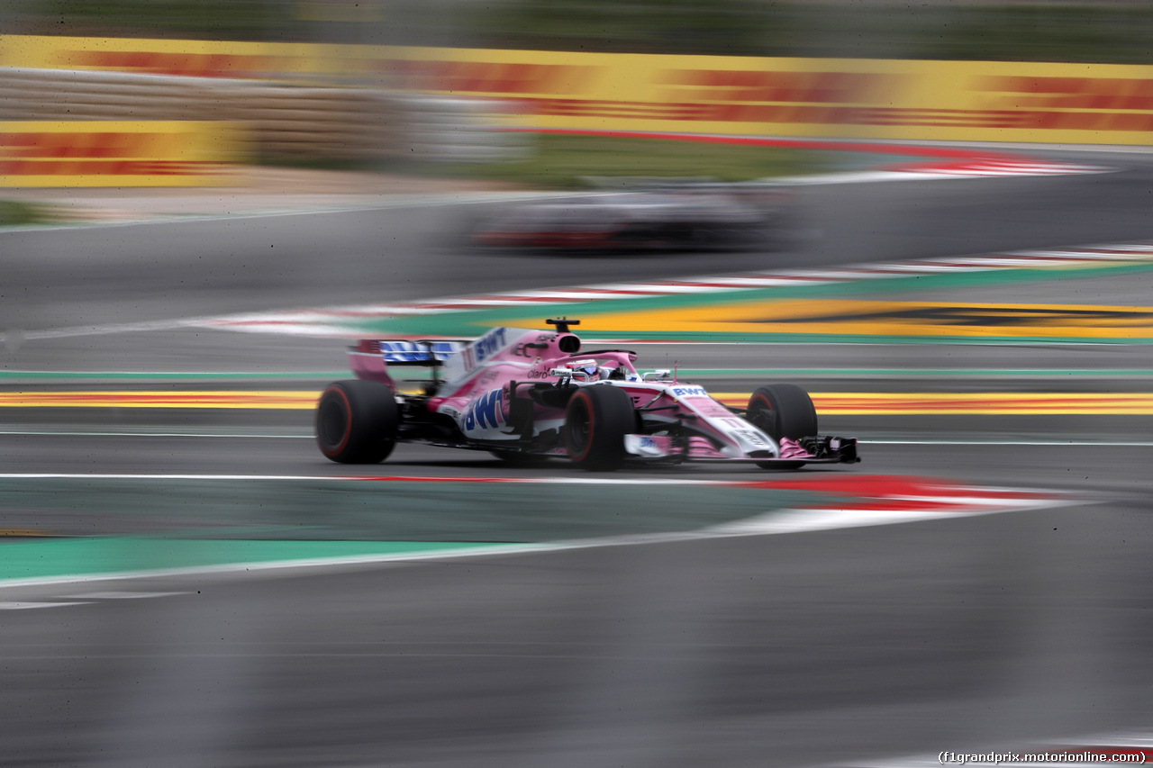 GP SPAGNA, 12.05.2018 - Prove Libere 3, Sergio Perez (MEX) Sahara Force India F1 VJM011