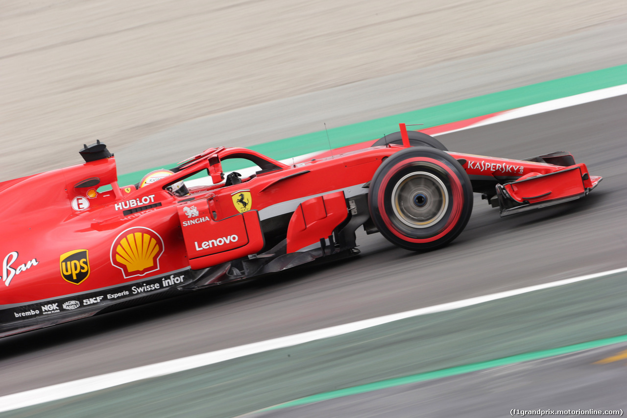 GP SPAGNA, 12.05.2018 - Prove Libere 3, Sebastian Vettel (GER) Ferrari SF71H