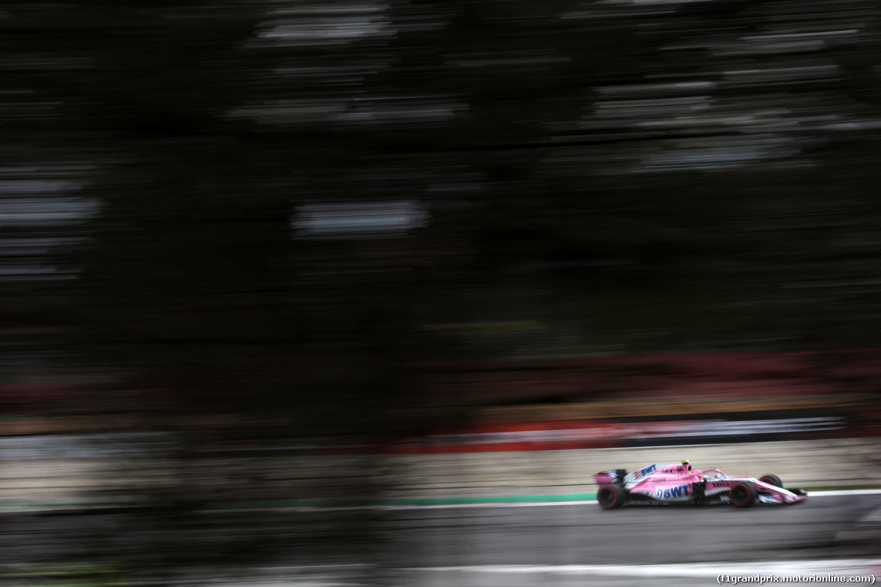 GP SPAGNA, 12.05.2018 - Prove Libere 3, Esteban Ocon (FRA) Sahara Force India F1 VJM11
