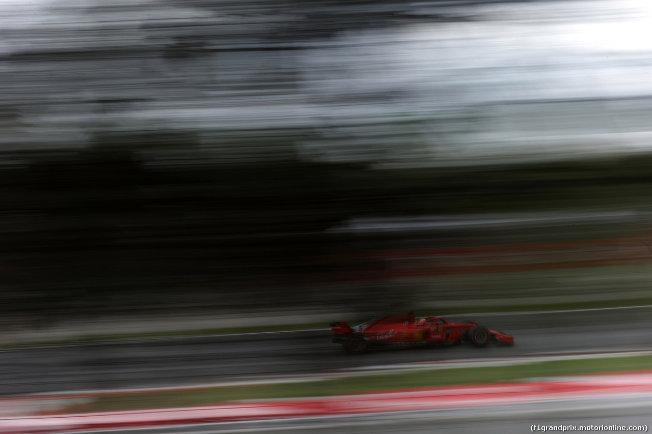 GP SPAGNA, 12.05.2018 - Prove Libere 3, Sebastian Vettel (GER) Ferrari SF71H