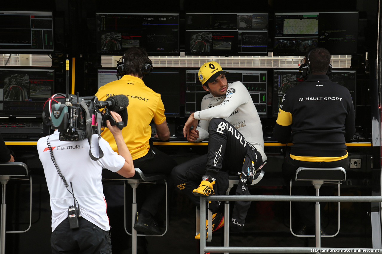 GP SPAGNA, 12.05.2018 - Prove Libere 3, Carlos Sainz Jr (ESP) Renault Sport F1 Team RS18