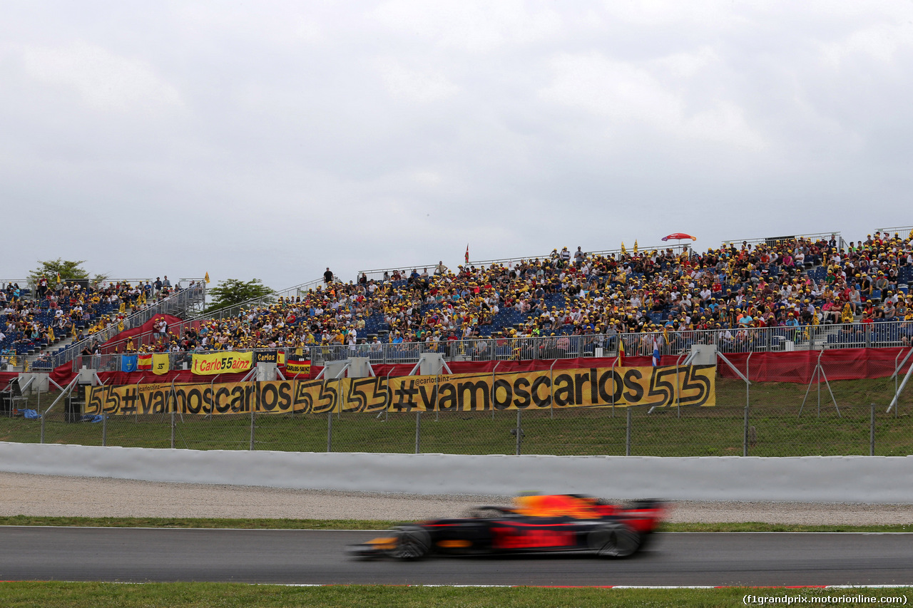 GP SPAGNA, 12.05.2018 - Prove Libere 3, Max Verstappen (NED) Red Bull Racing RB14