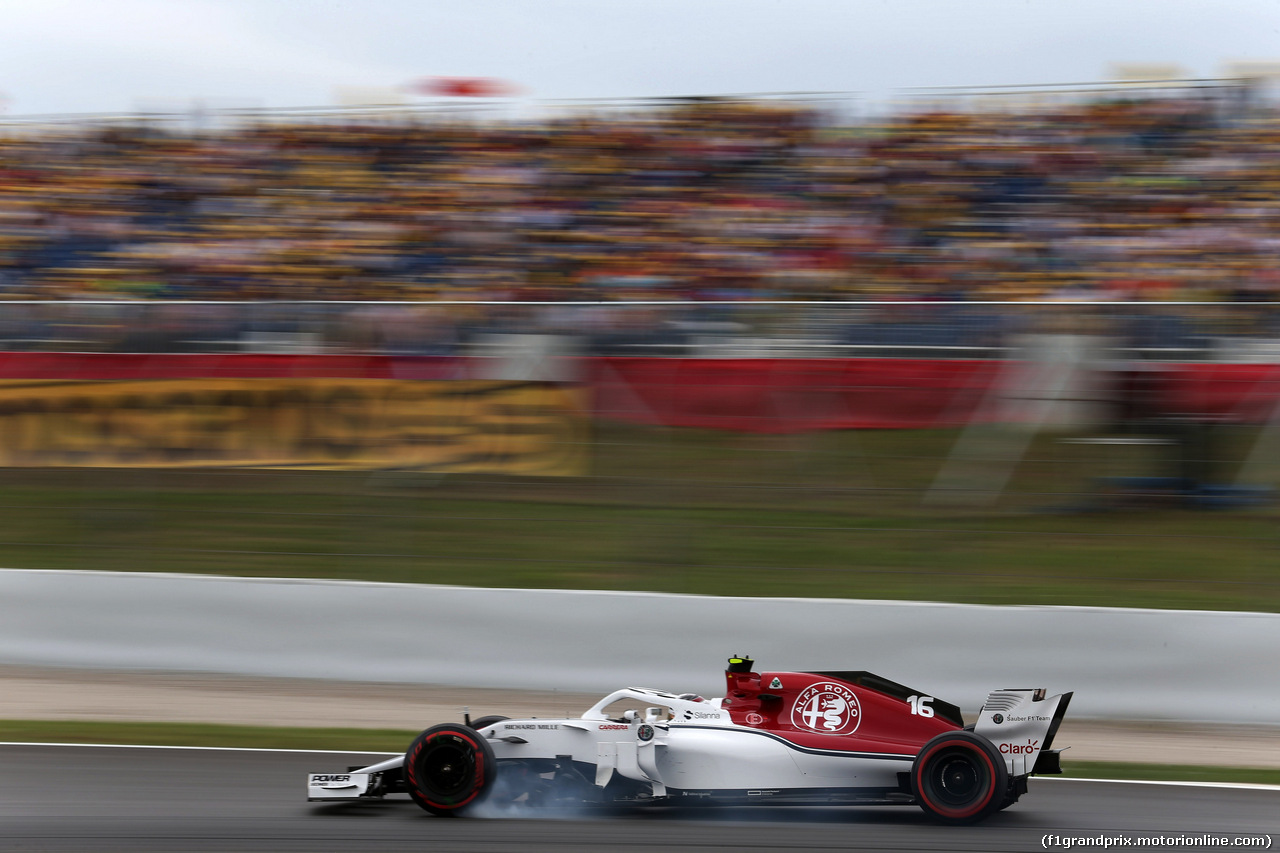 GP SPAGNA, 12.05.2018 - Prove Libere 3, Charles Leclerc (MON) Sauber C37