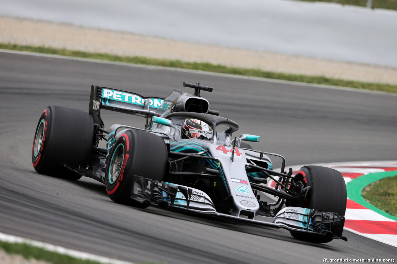 GP SPAGNA, 12.05.2018 - Prove Libere 3, Lewis Hamilton (GBR) Mercedes AMG F1 W09