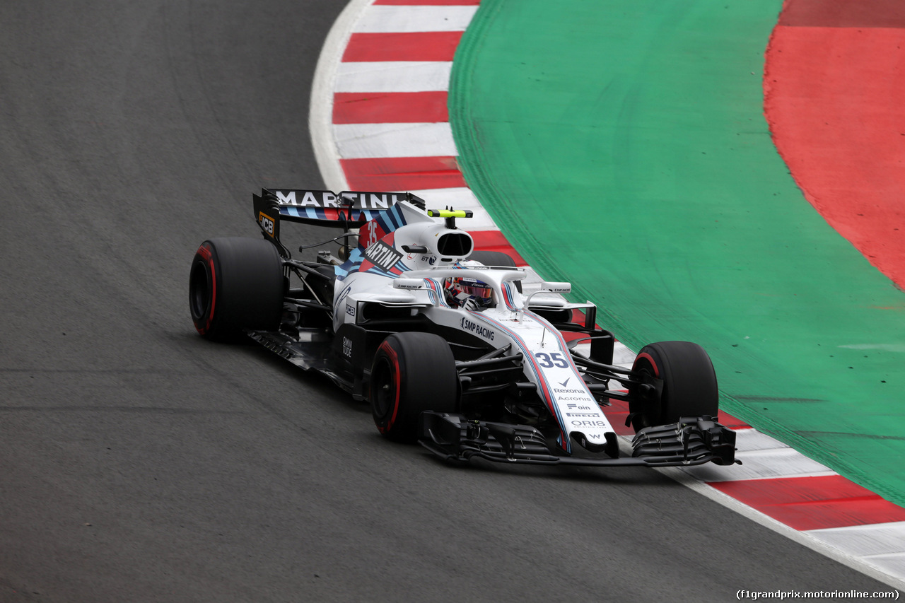 GP SPAGNA, 12.05.2018 - Prove Libere 3, Sergey Sirotkin (RUS) Williams FW41