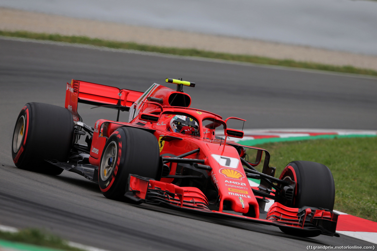 GP SPAGNA, 12.05.2018 - Prove Libere 3, Kimi Raikkonen (FIN) Ferrari SF71H