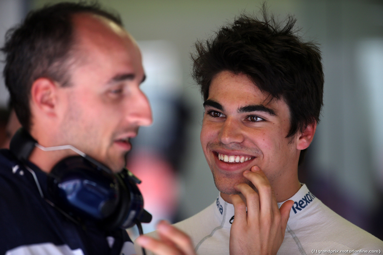 GP SPAGNA, 12.05.2018 - Prove Libere 3, Robert Kubica (POL) Williams FW41 Reserve e Development Driver e Lance Stroll (CDN) Williams FW41
