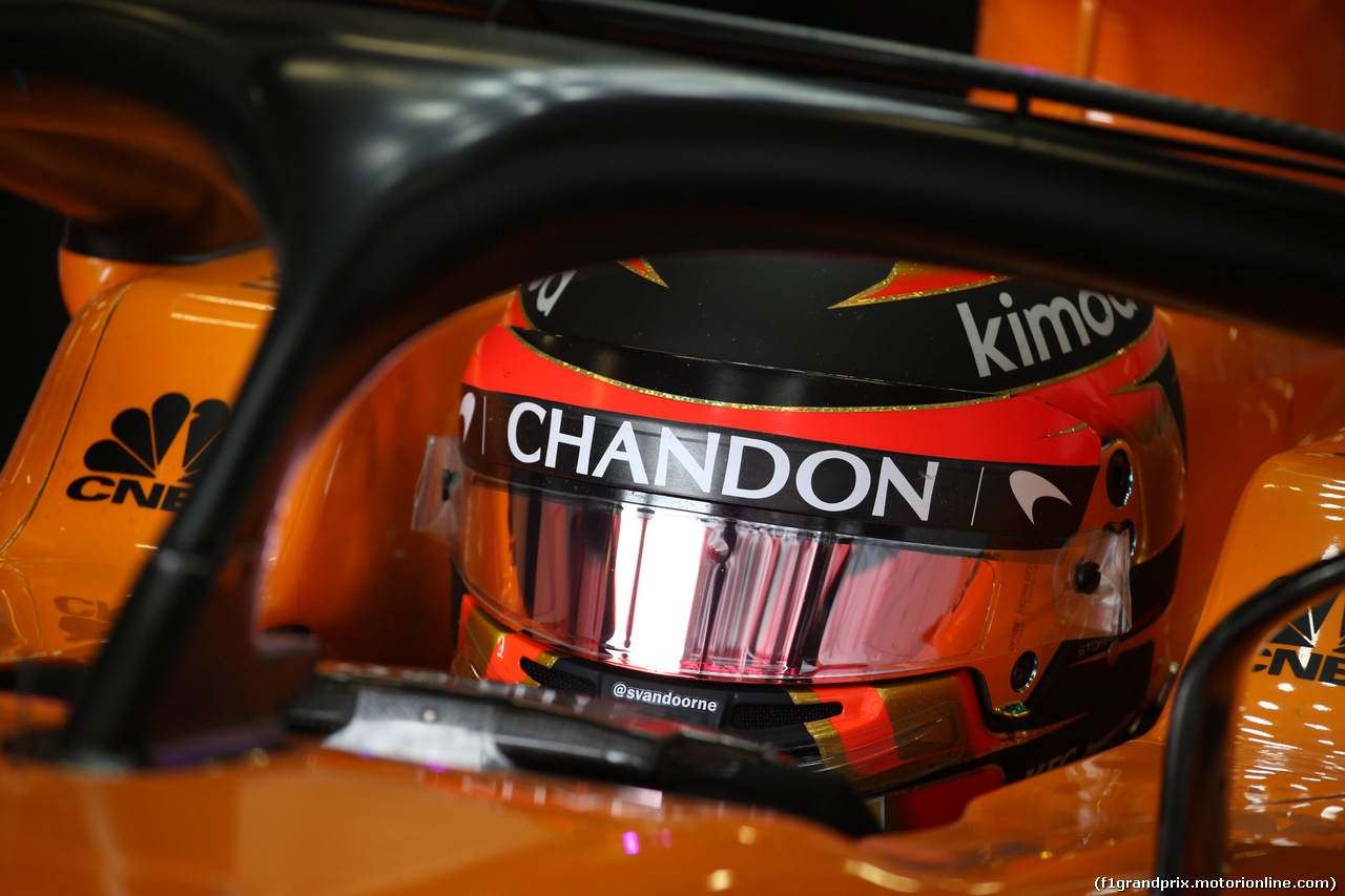 GP SPAGNA, 12.05.2018 - Prove Libere 3, Stoffel Vandoorne (BEL) McLaren MCL33
