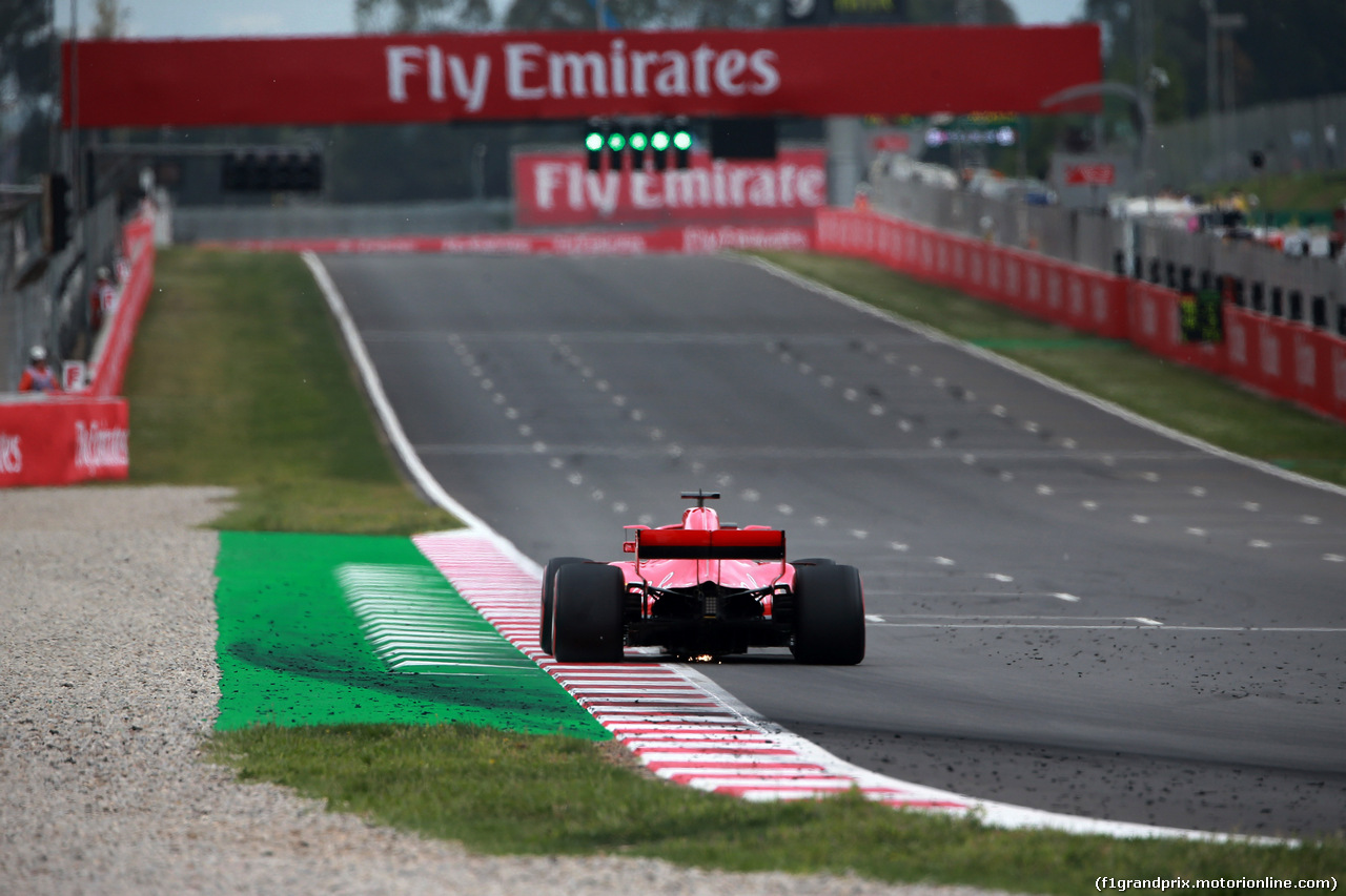 GP SPAGNA, 12.05.2018 - Prove Libere 3, Sebastian Vettel (GER) Ferrari SF71H