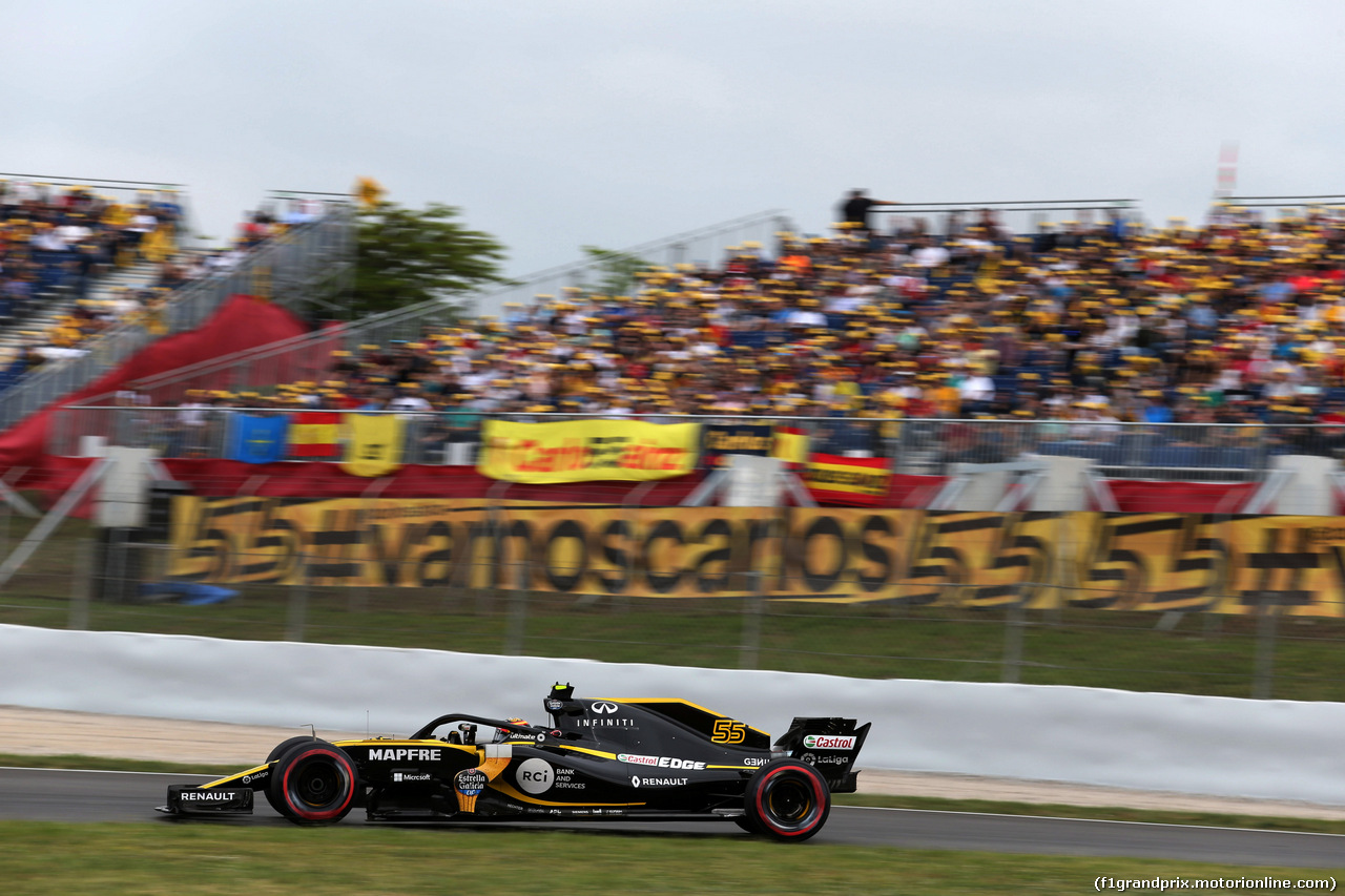 GP SPAGNA, 12.05.2018 - Prove Libere 3, Carlos Sainz Jr (ESP) Renault Sport F1 Team RS18