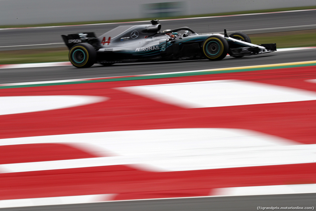 GP SPAGNA, 12.05.2018 - Qualifiche, Lewis Hamilton (GBR) Mercedes AMG F1 W09