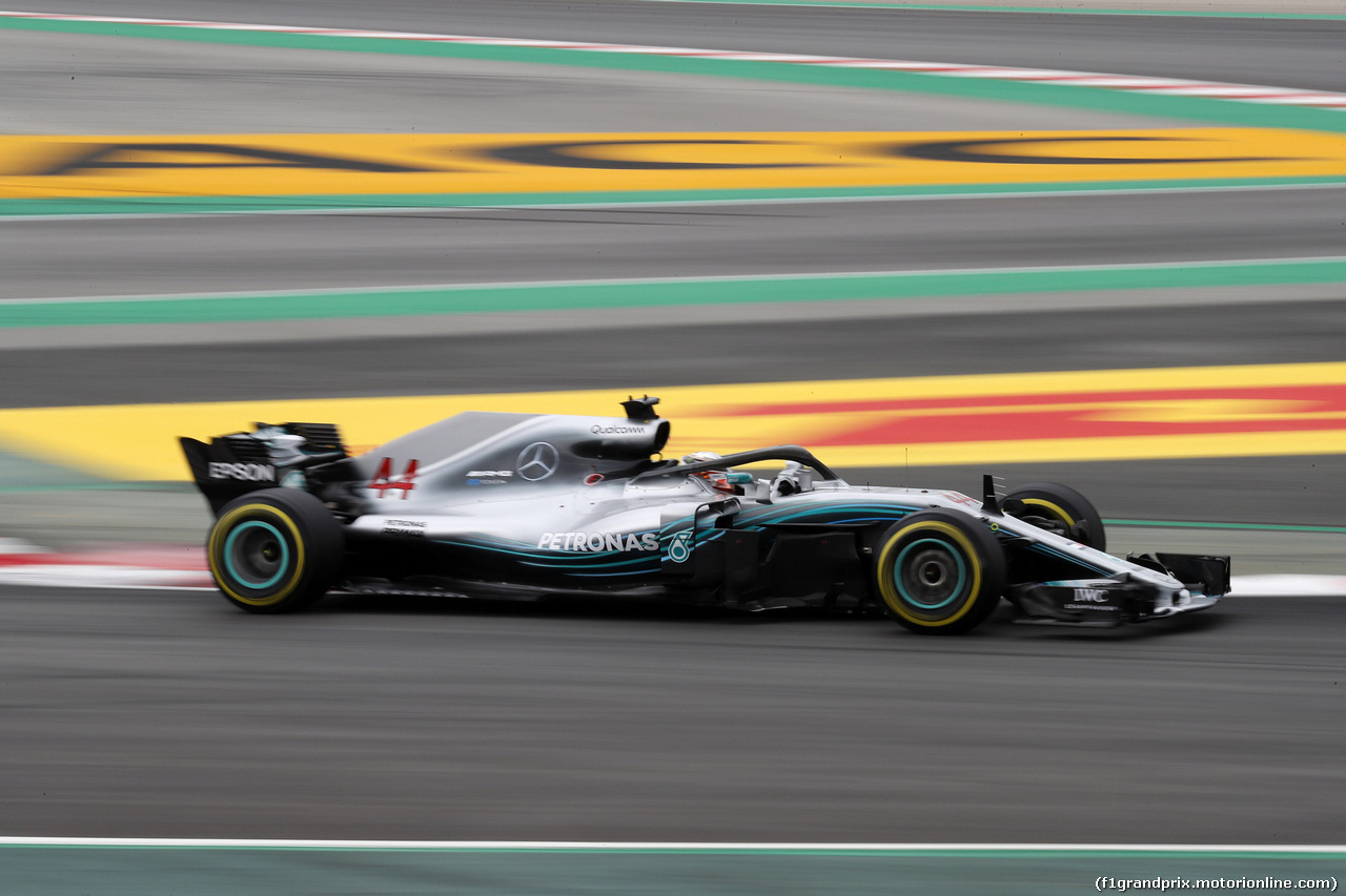 GP SPAGNA, 12.05.2018 - Qualifiche, Lewis Hamilton (GBR) Mercedes AMG F1 W09