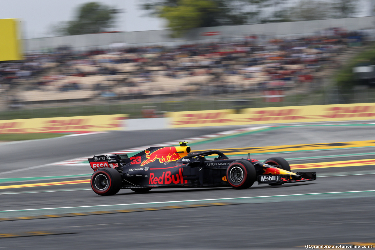 GP SPAGNA, 12.05.2018 - Qualifiche, Max Verstappen (NED) Red Bull Racing RB14