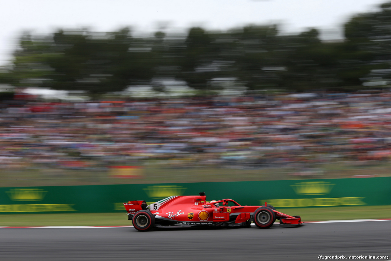 GP SPAGNA, 12.05.2018 - Qualifiche, Sebastian Vettel (GER) Ferrari SF71H