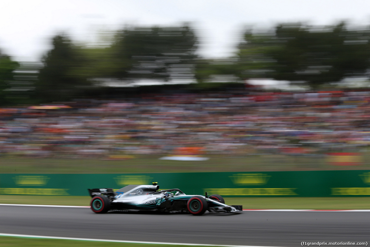 GP SPAGNA, 12.05.2018 - Qualifiche, Valtteri Bottas (FIN) Mercedes AMG F1 W09
