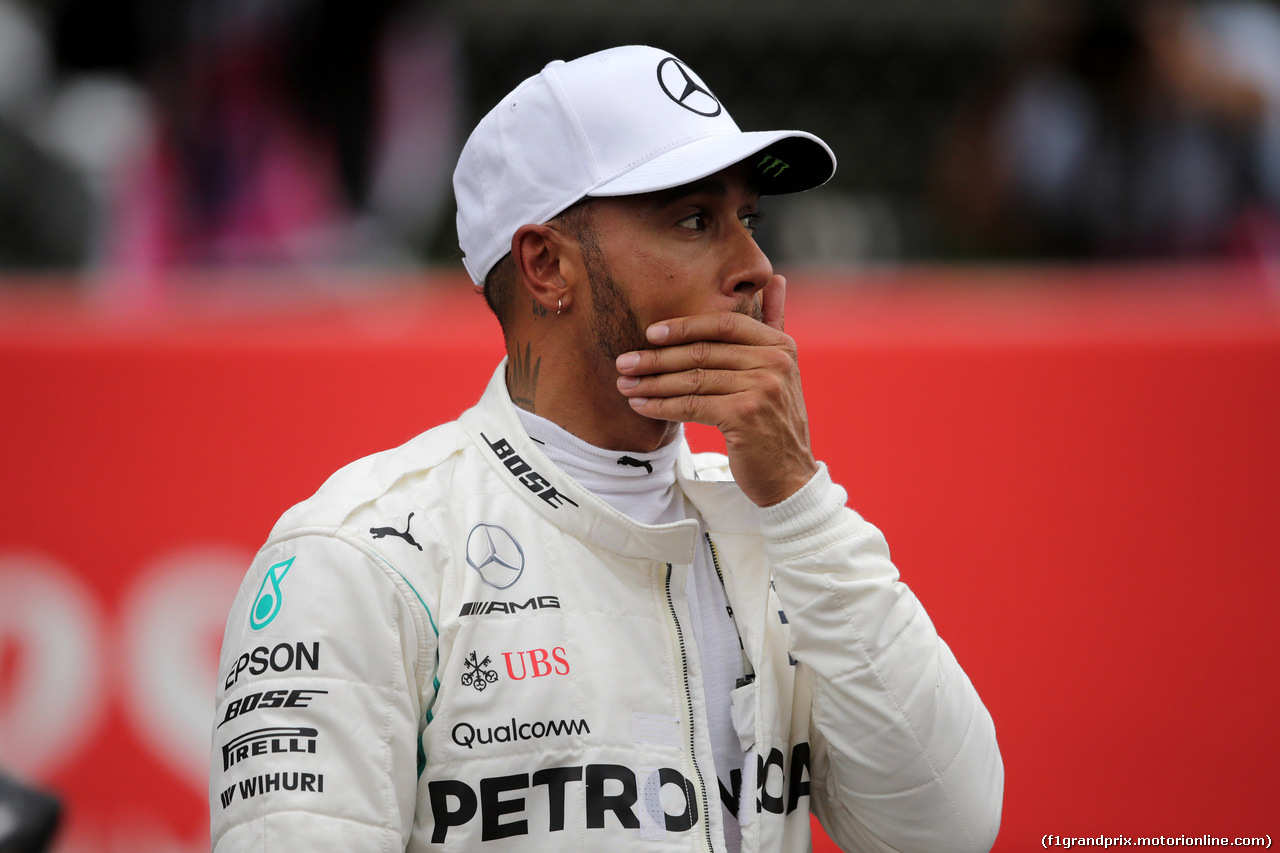 GP SPAGNA, 12.05.2018 - Qualifiche, Lewis Hamilton (GBR) Mercedes AMG F1 W09 pole position