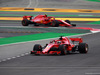 GP SPAGNA, 12.05.2018 - Free Practice 3, Sebastian Vettel (GER) Ferrari SF71H davanti a Kimi Raikkonen (FIN) Ferrari SF71H