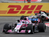 GP SPAGNA, 12.05.2018 - Free Practice 3, Sergio Perez (MEX) Sahara Force India F1 VJM011 e Romain Grosjean (FRA) Haas F1 Team VF-18