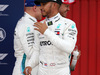 GP SPAGNA, 12.05.2018 - Qualifiche, Valtteri Bottas (FIN) Mercedes AMG F1 W09, Lewis Hamilton (GBR) Mercedes AMG F1 W09 e Sebastian Vettel (GER) Ferrari SF71H