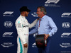 GP SPAGNA, 12.05.2018 - Qualifiche, Lewis Hamilton (GBR) Mercedes AMG F1 W09 pole position e Carlos Sainz (ESP) WRC Champion former