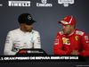 GP SPAGNA, 12.05.2018 - Qualifiche, Conferenza Stampa, Lewis Hamilton (GBR) Mercedes AMG F1 W09 e Sebastian Vettel (GER) Ferrari SF71H