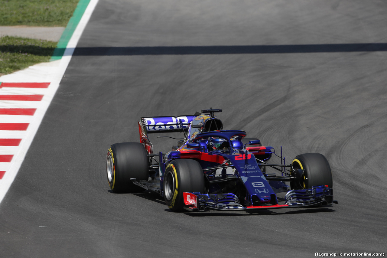 GP SPAGNA, 11.05.2018 - Prove Libere 1, Brendon Hartley (NZL) Scuderia Toro Rosso STR13